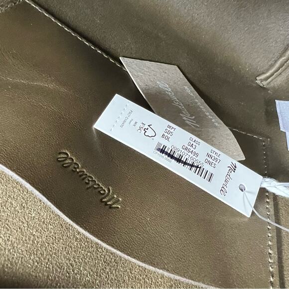 Madewell Burnt Olive Green The Essential Mini Bucket Tote - Picture 6 of 6